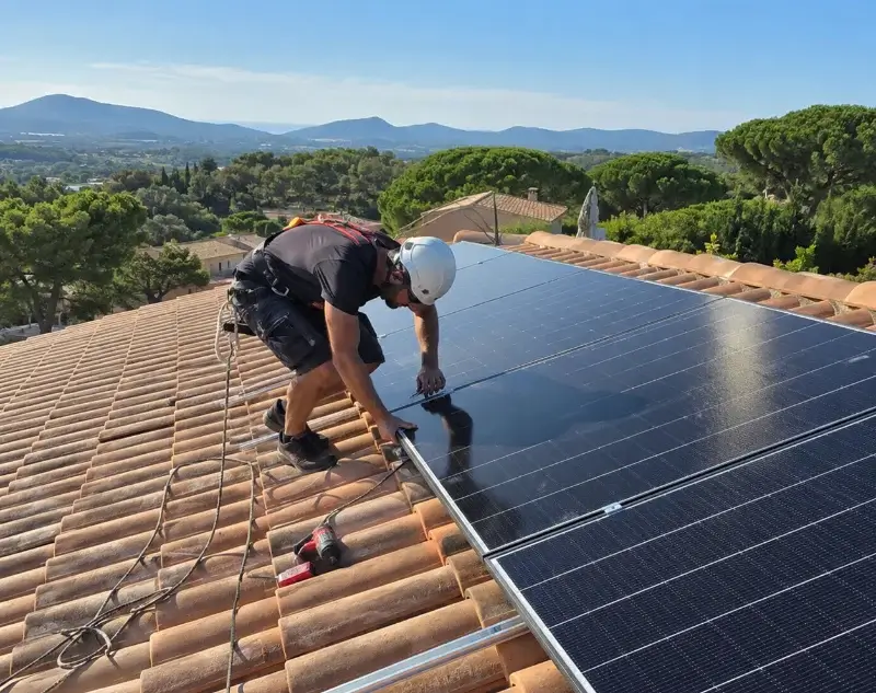 Installateur panneaux solaires Cruzy — pose photovoltaïque sur toiture